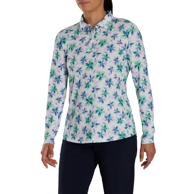 FootJoy Long Sleeve Floral Sun Shirt