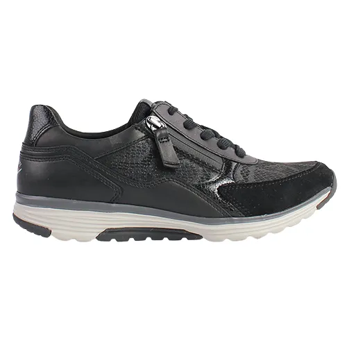 Gabor Ladies Rolling Soft Trainers - 56.977.87 - Black