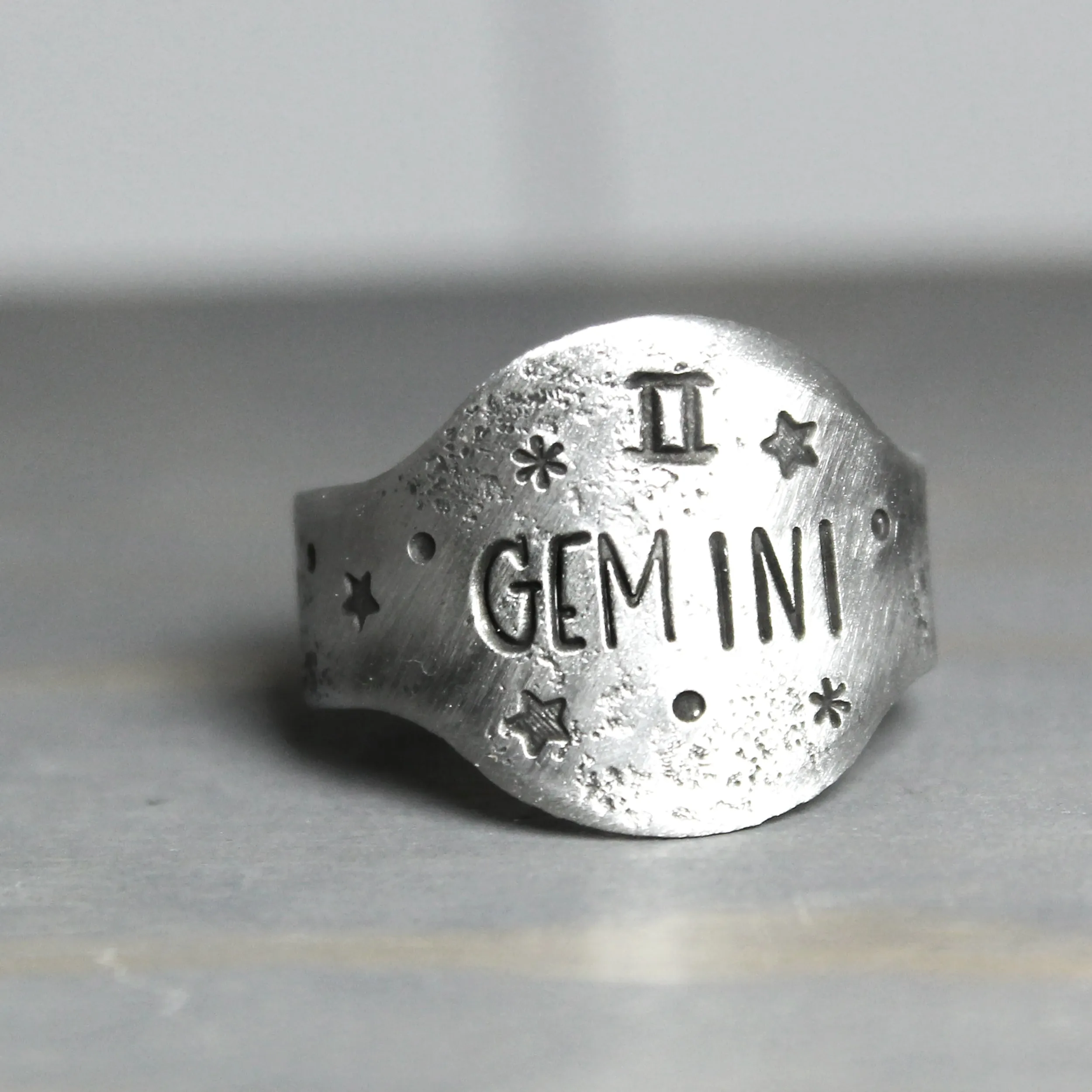 Gemini Zodiac Ring