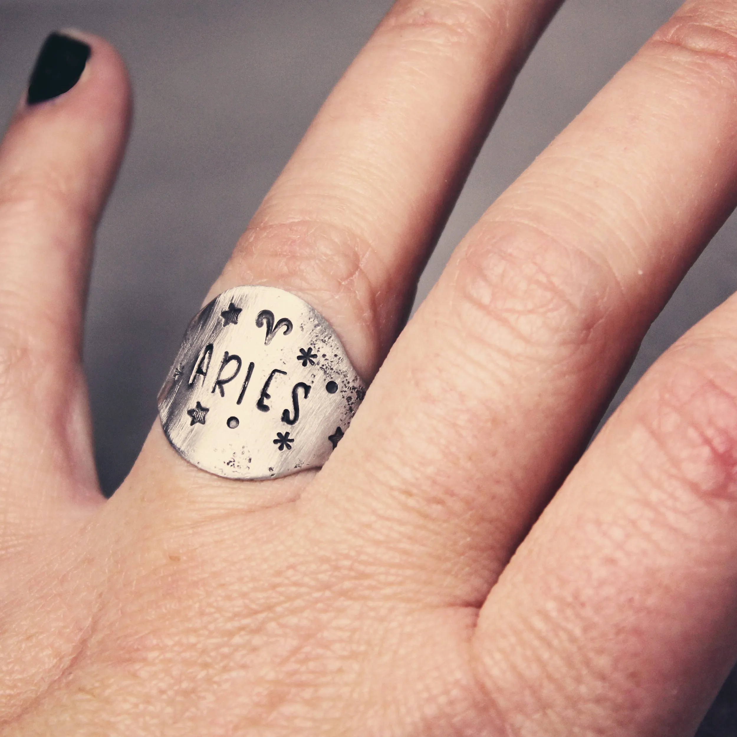 Gemini Zodiac Ring