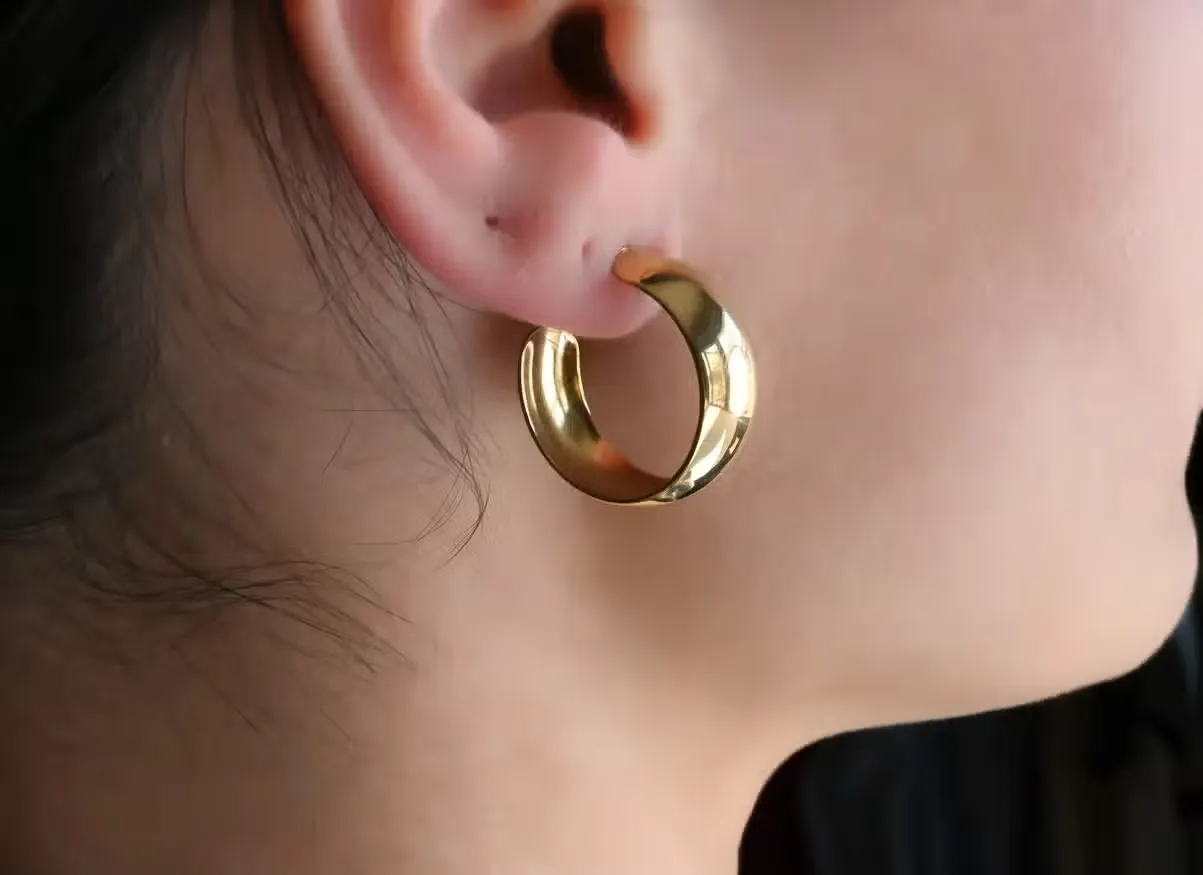 Glamfox - Chunky Dome Hoops