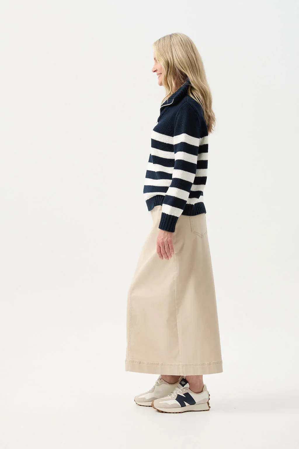 Goondiwindi - Stripe Chunky Jumper