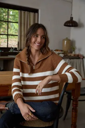 Goondiwindi - Stripe Chunky Jumper