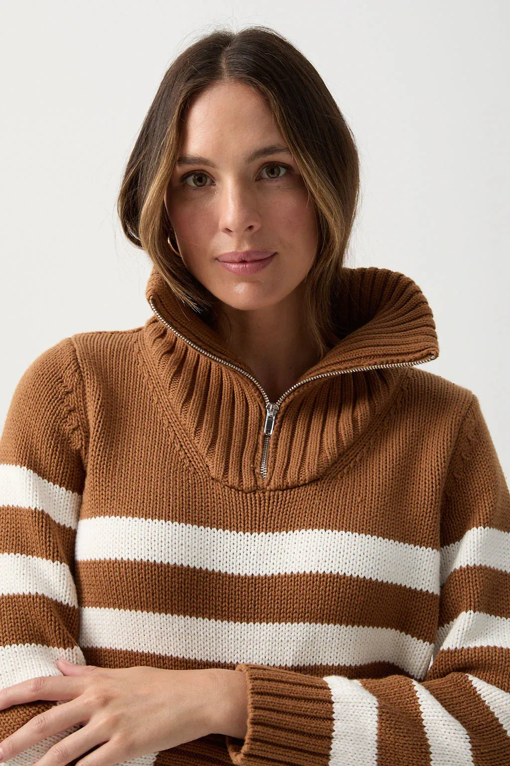 Goondiwindi - Stripe Chunky Jumper