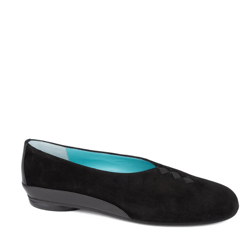 GRACE BLACK SUEDE
