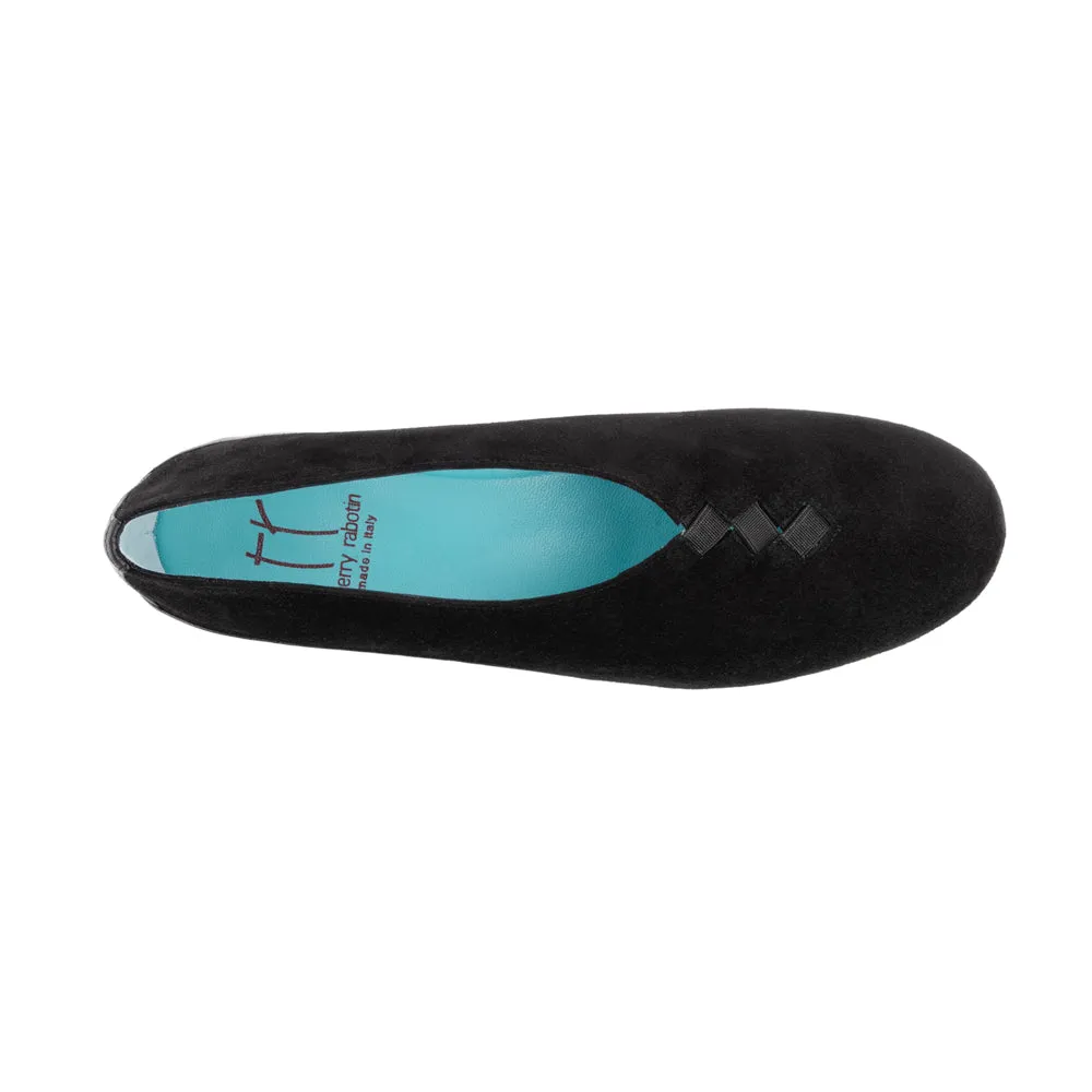 GRACE BLACK SUEDE