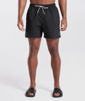 Gymshark 5" Swim Shorts - Black