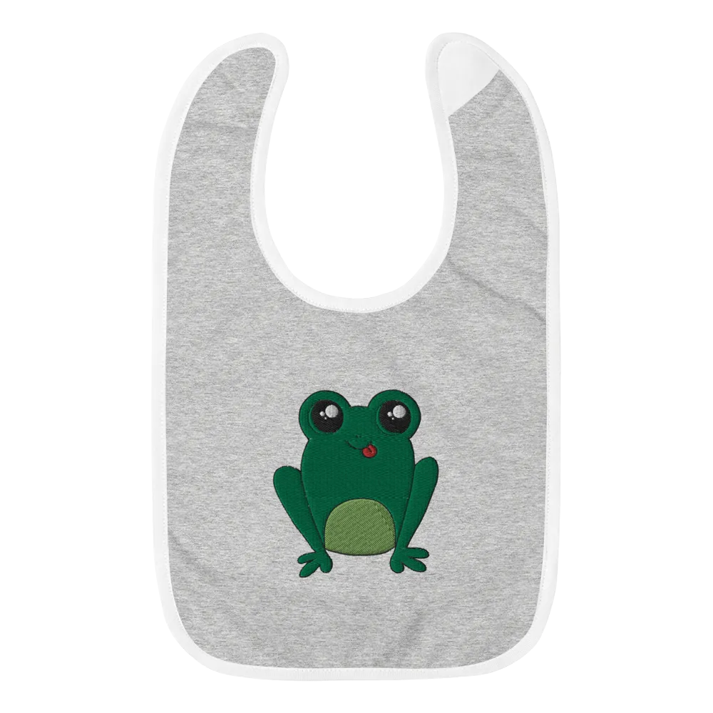 Happy Frog Baby Bib
