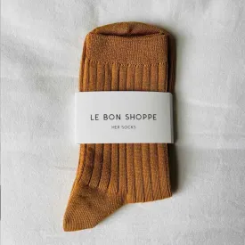 Her Socks - Peanut Butter