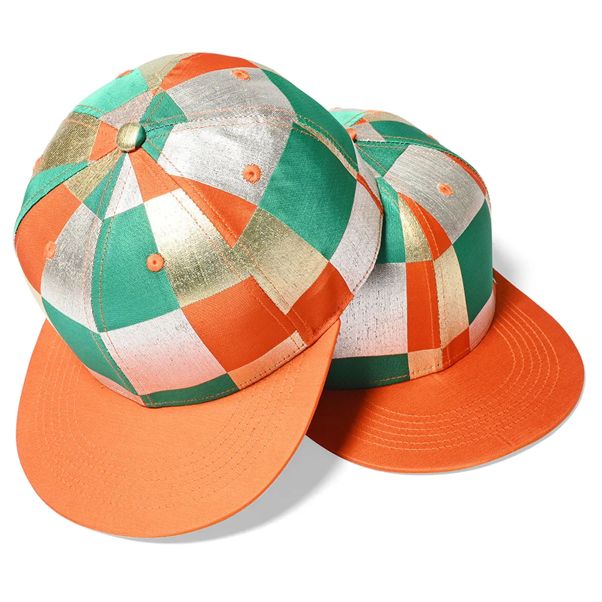 HOMEGAME - TYPE9 KIMONO TRADITIONAL JAPANESE FABRIC SNAPBACK CAP