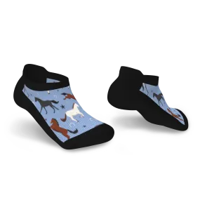 Horsing Around Diabetic Ankle Socks
