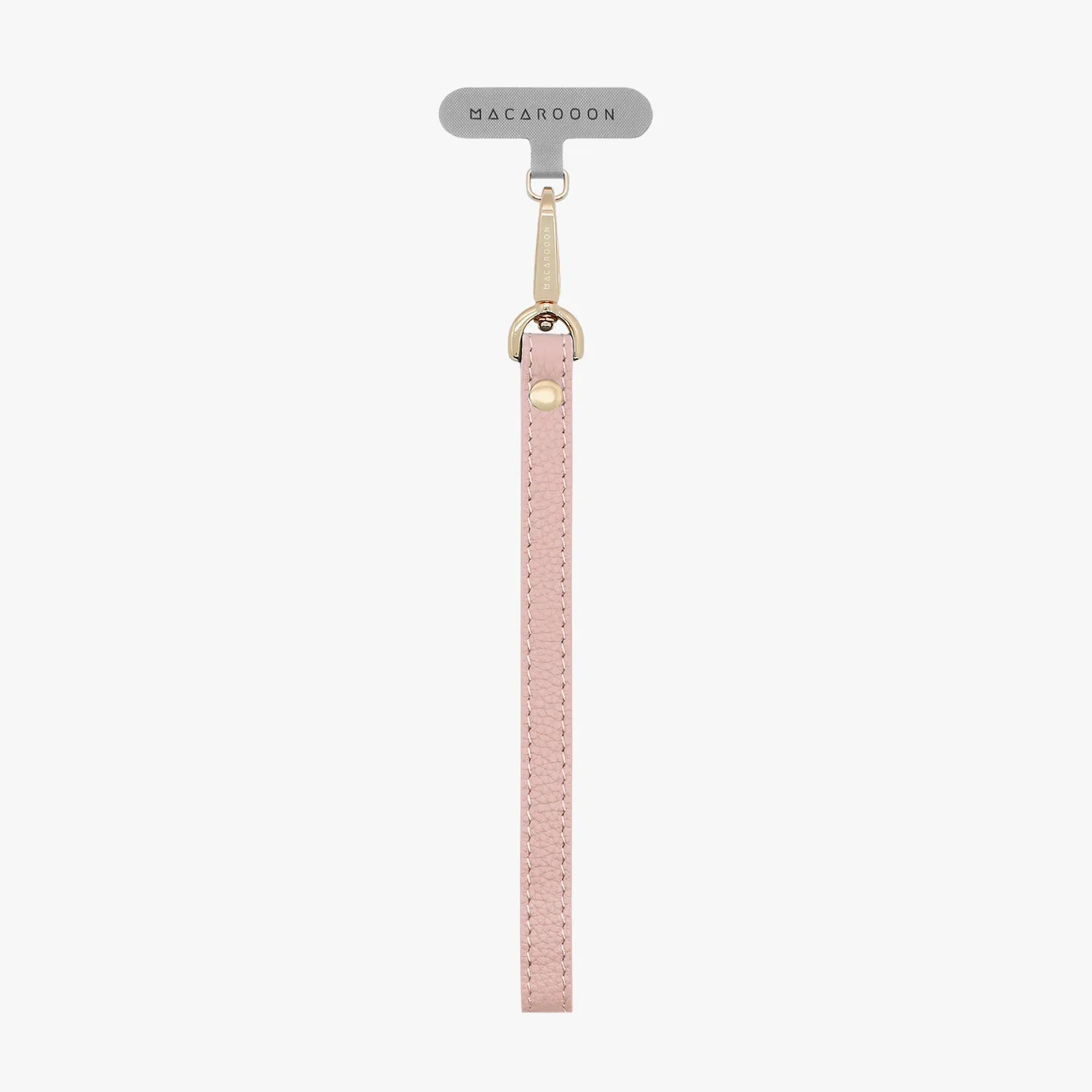 iPhone 13 Mini Clear Case with Wrist Leather Strap
