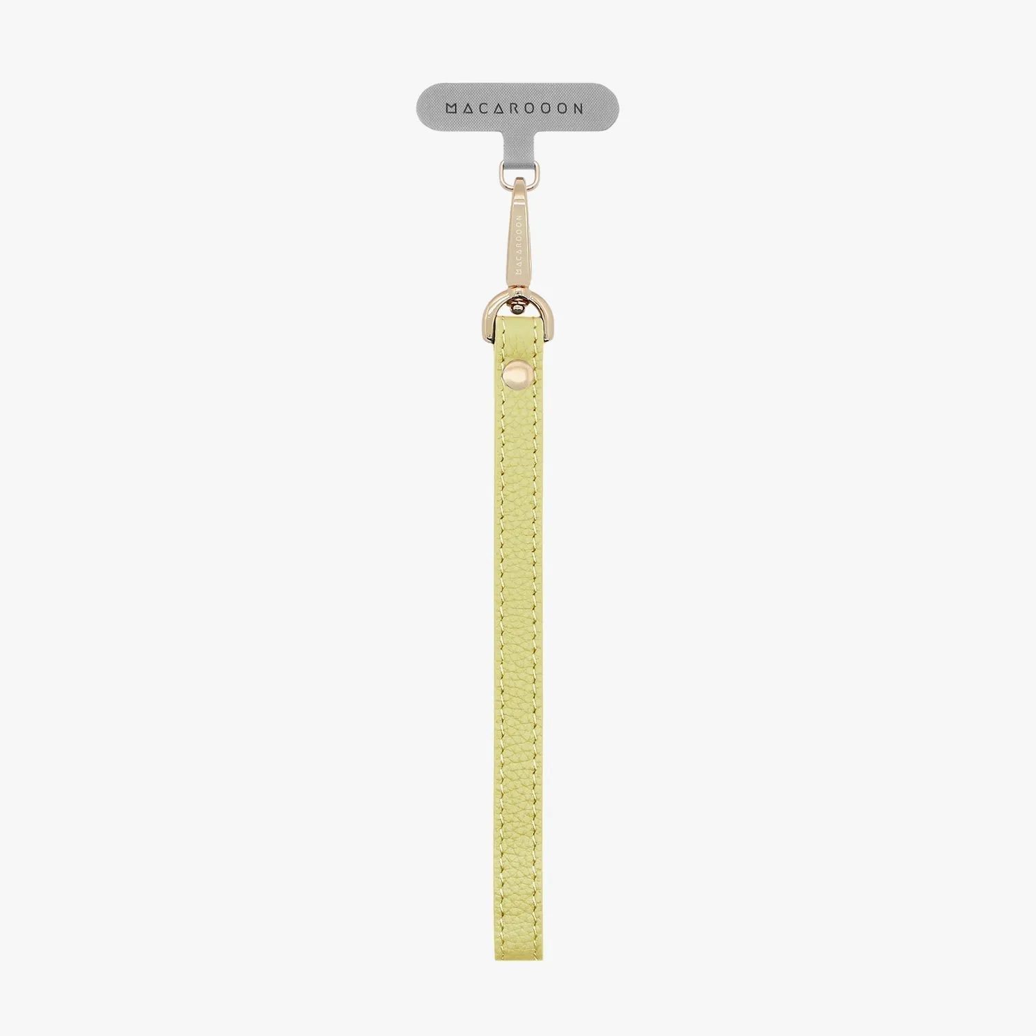 iPhone 14 Pro Max Clear Case with Wrist Leather Strap
