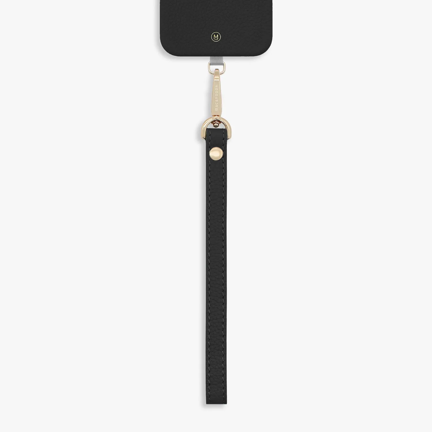 iPhone 16 Leather MagSafe Case with Wrist Leather Strap