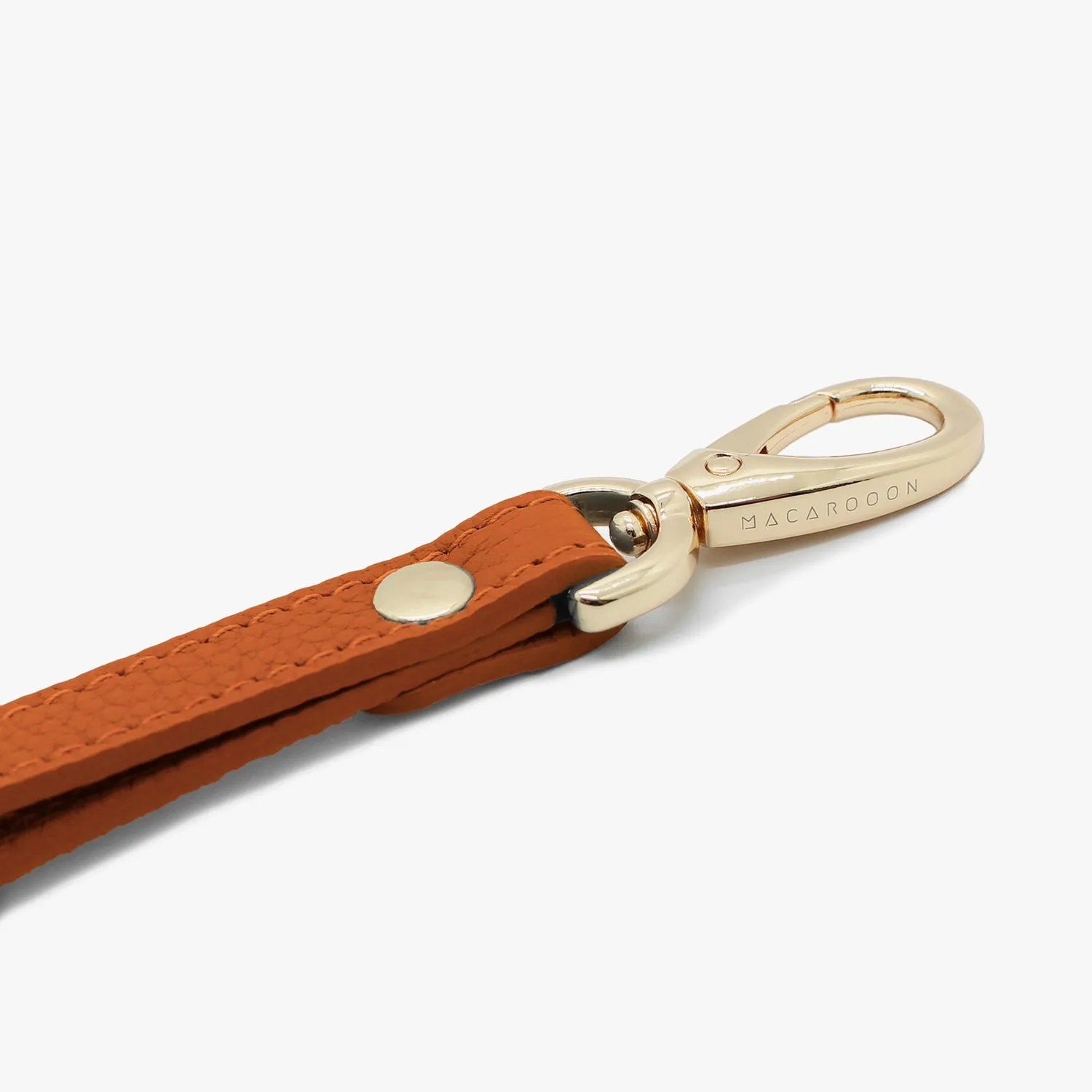 iPhone 16 Leather MagSafe Case with Wrist Leather Strap