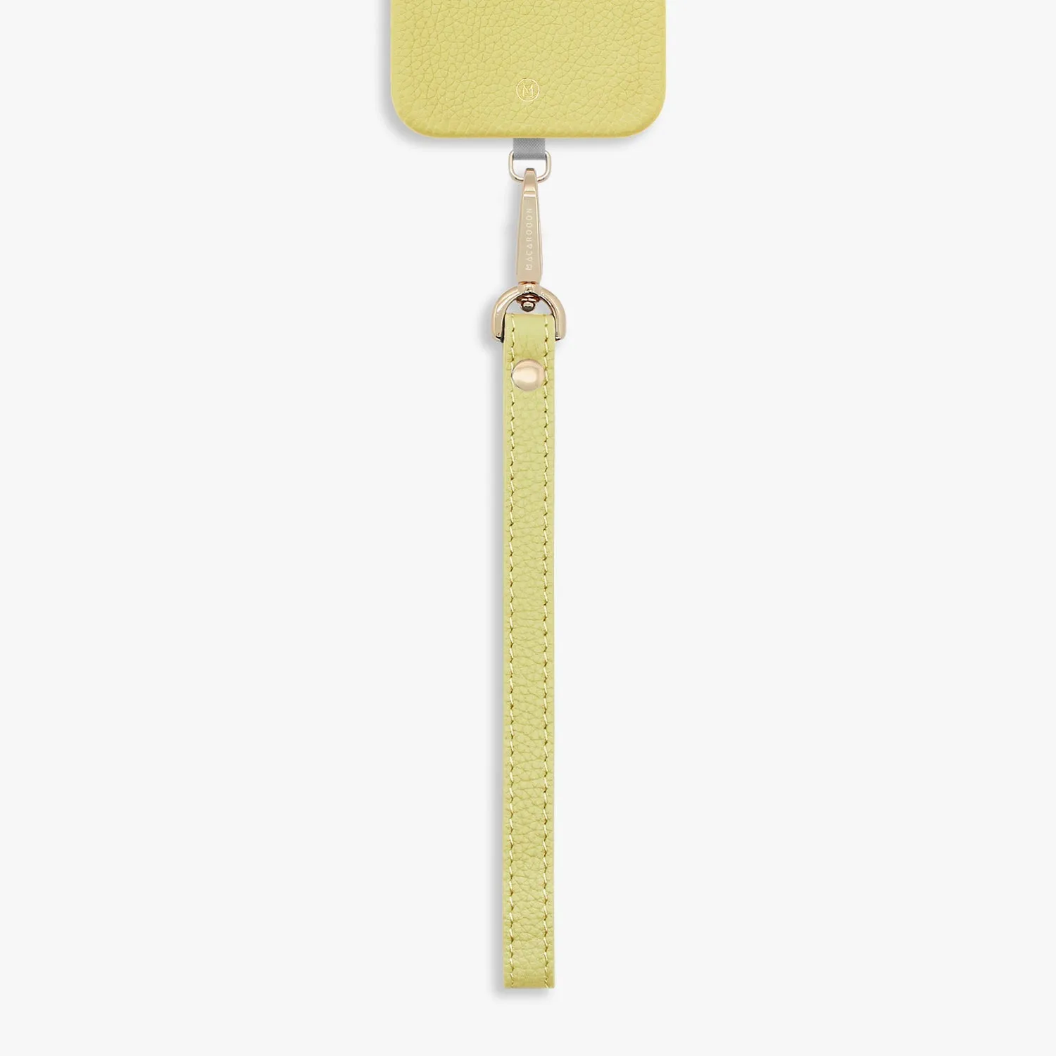 iPhone 16 Leather MagSafe Case with Wrist Leather Strap
