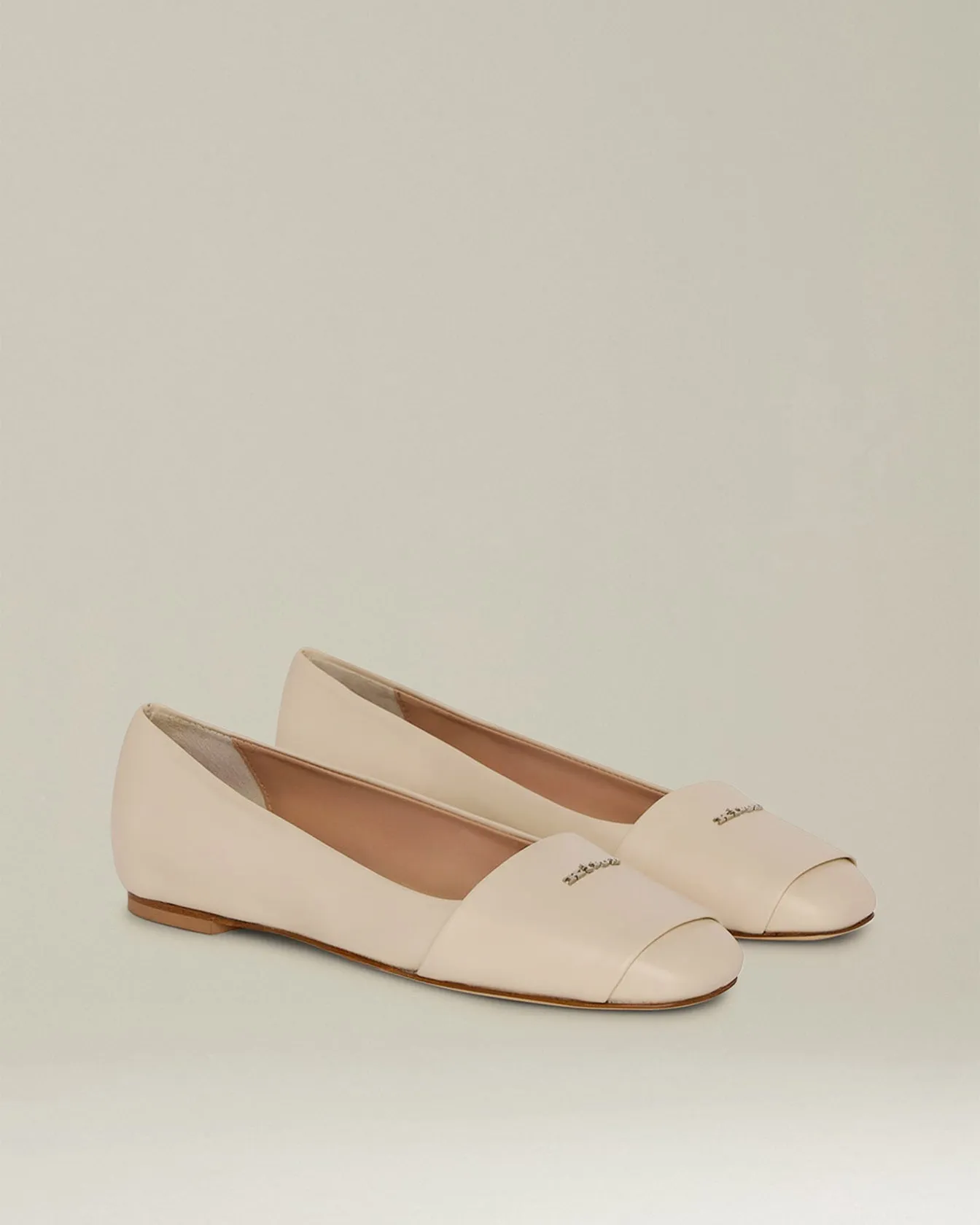 LEATHER BALLET FLAT