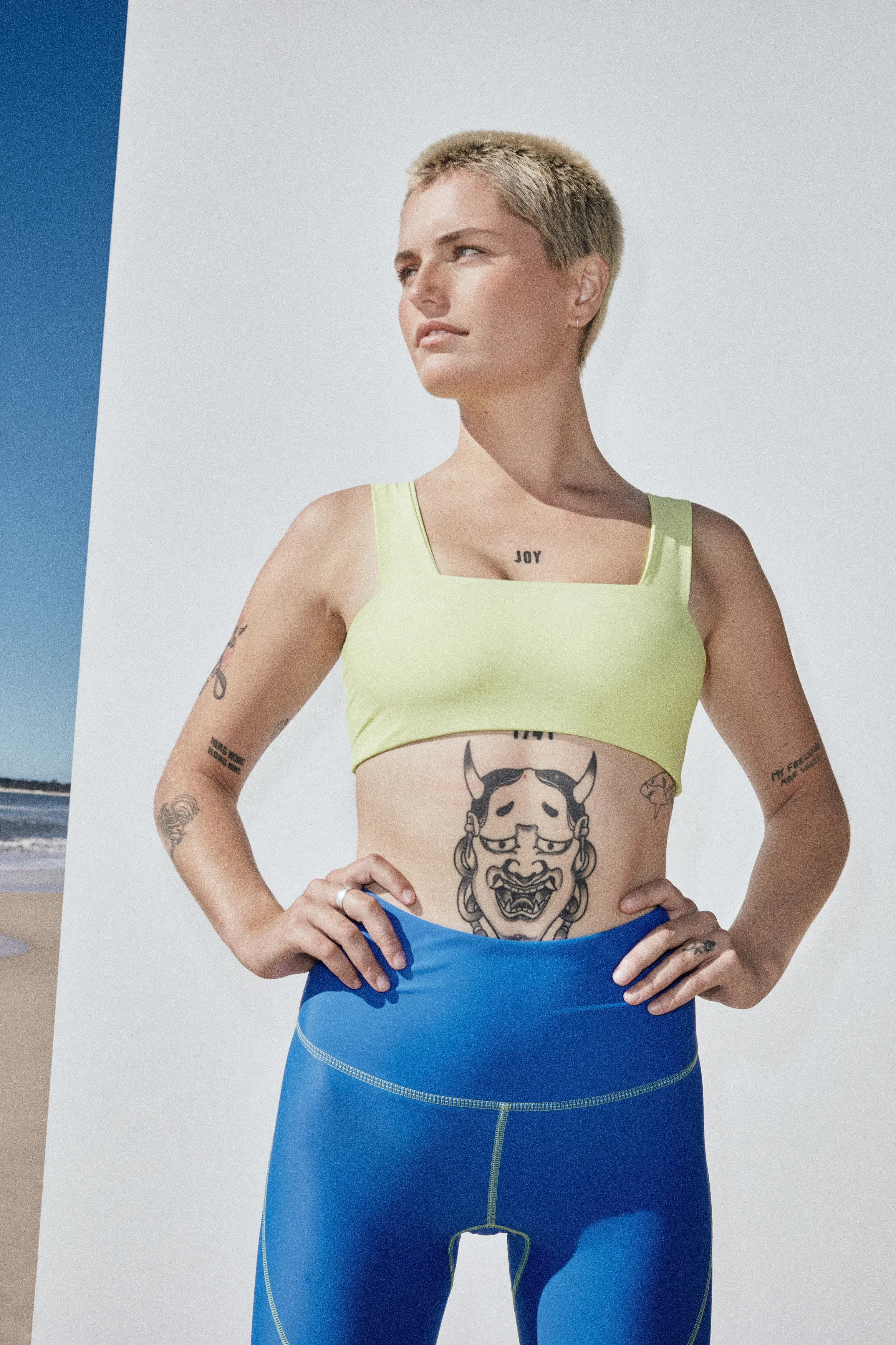 Luna Surf Top - Lime