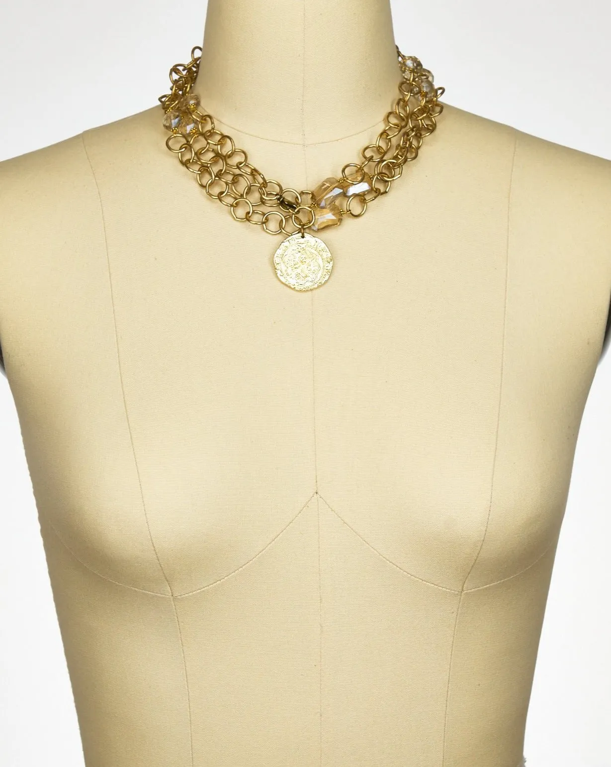 Malala Coin Pendant Necklace