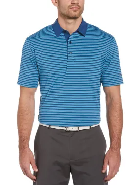 Mens 3-Color Stripe Polo