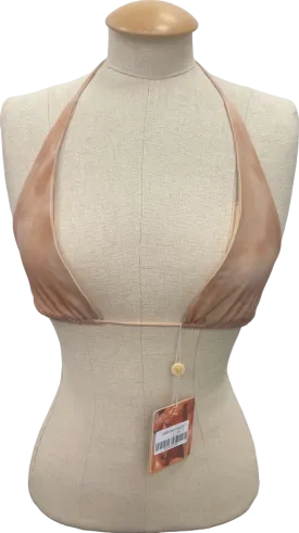 Neena Beige Swim Top XS