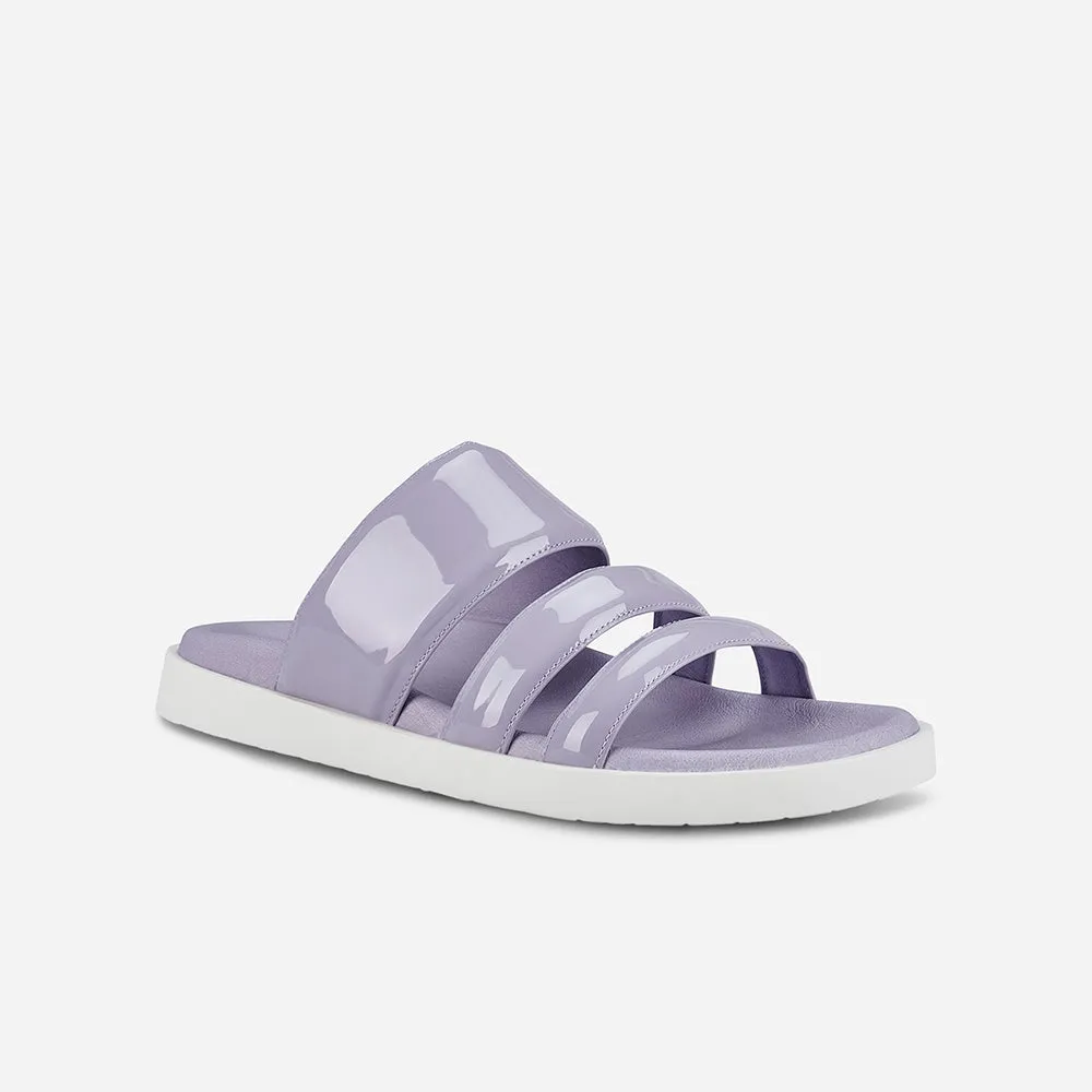Pia Footbed Patent Lavender