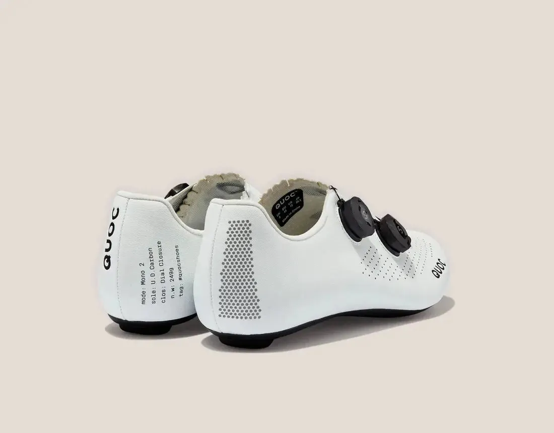 QUOC Mono II Road Shoes White