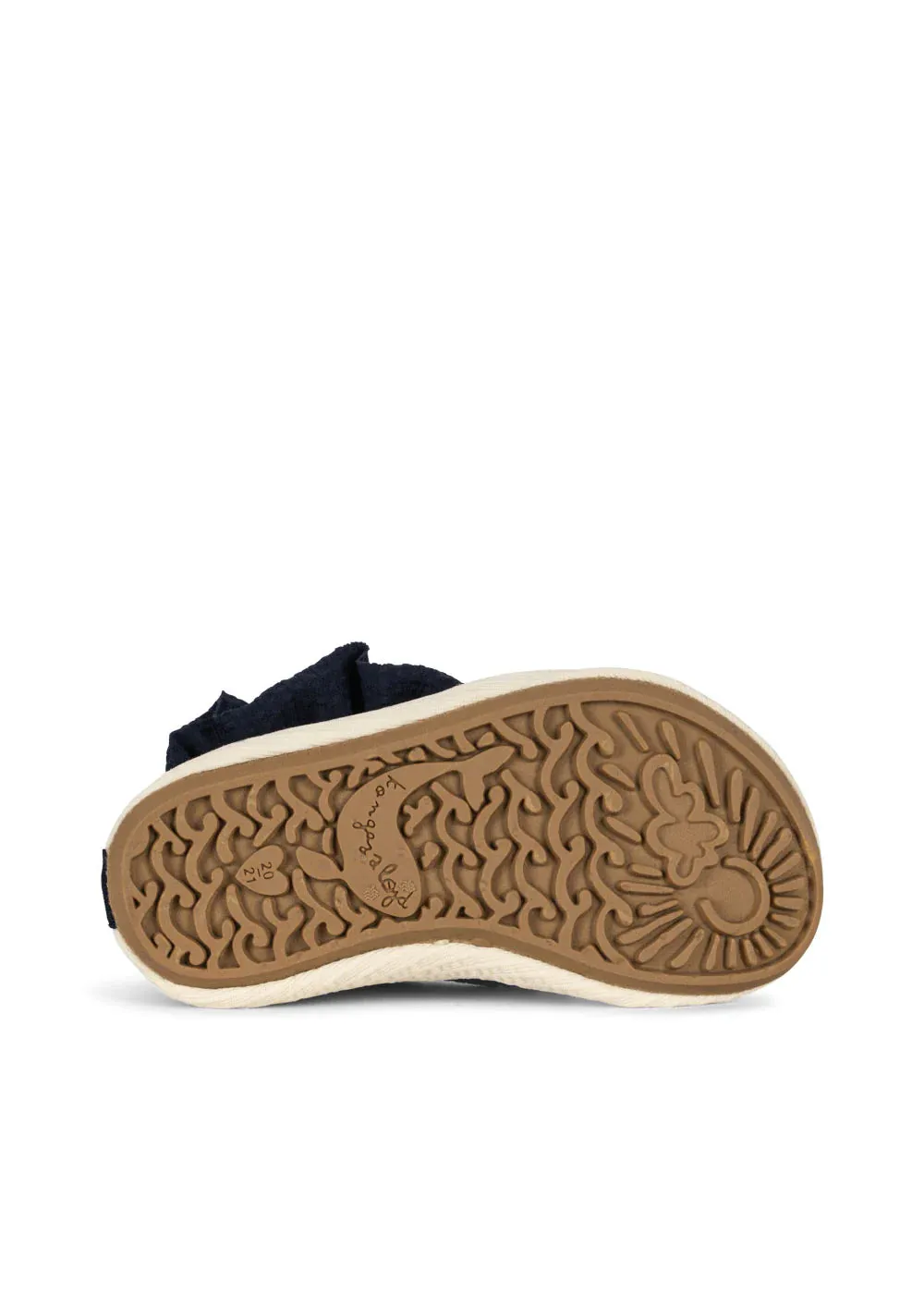 Sailor Frill Swin Shoes in Seedpearl