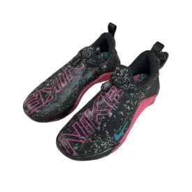 Shoes Flats By Nike In Black & Purple, Size:6
