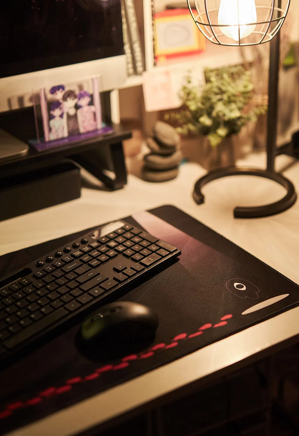 SOMETHING Desk Mat