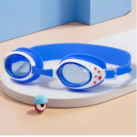 Starry Blue Anti Fog UV Protection Leakproof Design Swim Goggles for Kids, 3yrs  - 8yrs