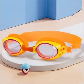 Starry Orange Anti Fog UV Protection Leakproof Design Swim Goggles for Kids, 3yrs  - 8yrs