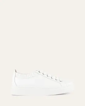 TENLEY SNEAKERS WHITE LEATHER