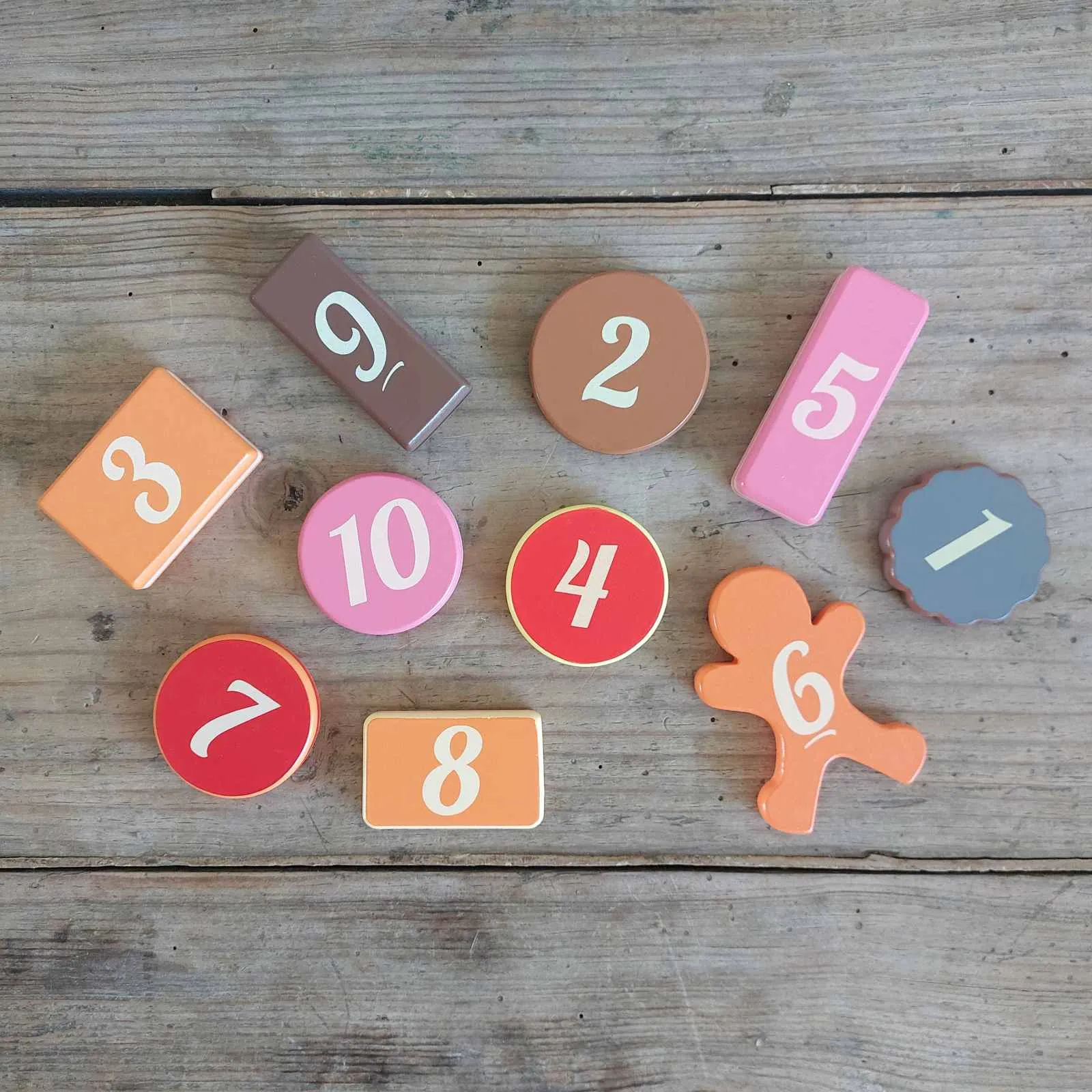 Traditional Wooden Tea Party Biscuits