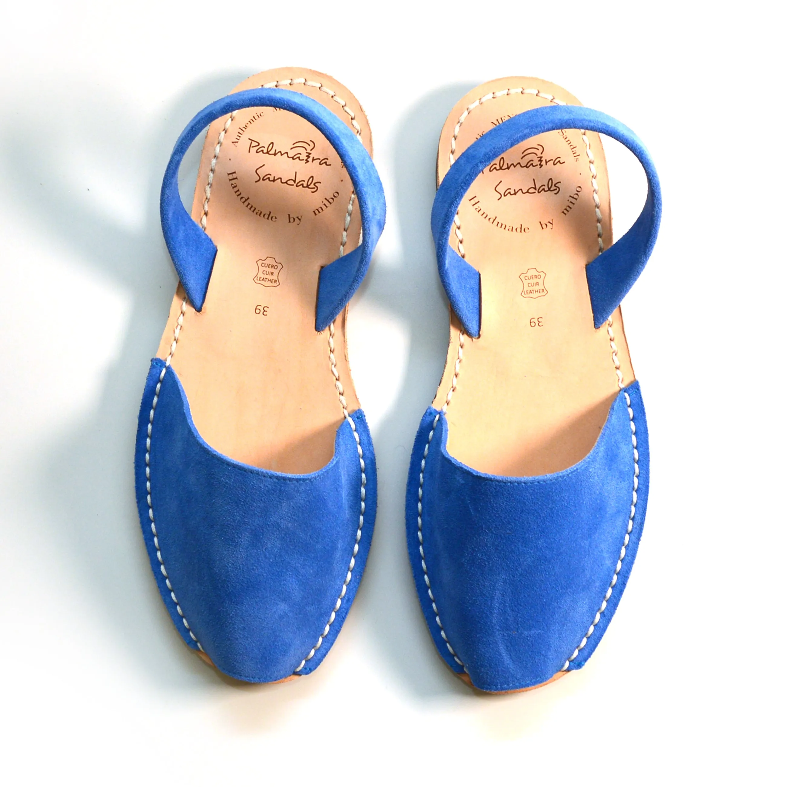 True Blue Suede Avarcas