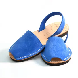 True Blue Suede Avarcas