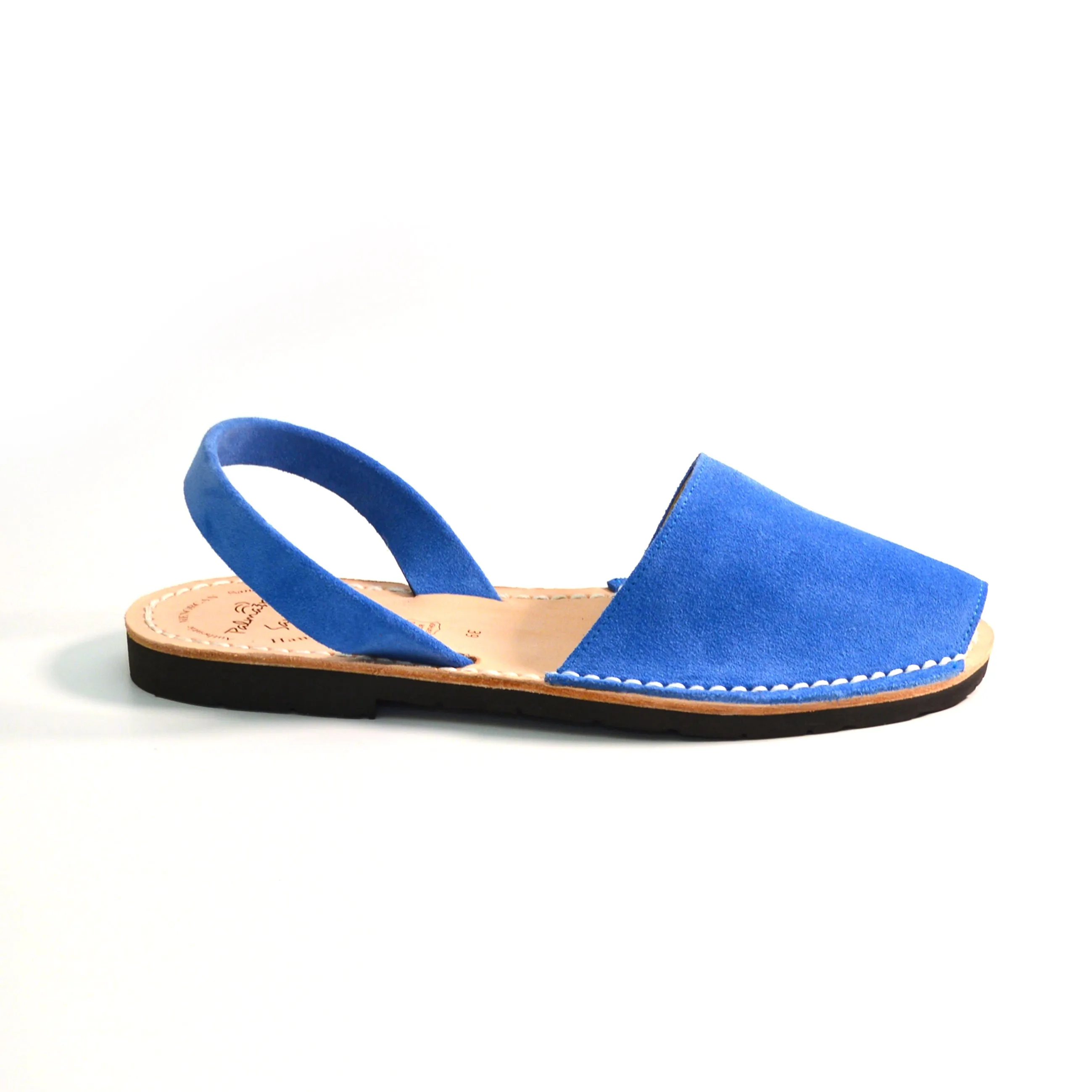 True Blue Suede Avarcas