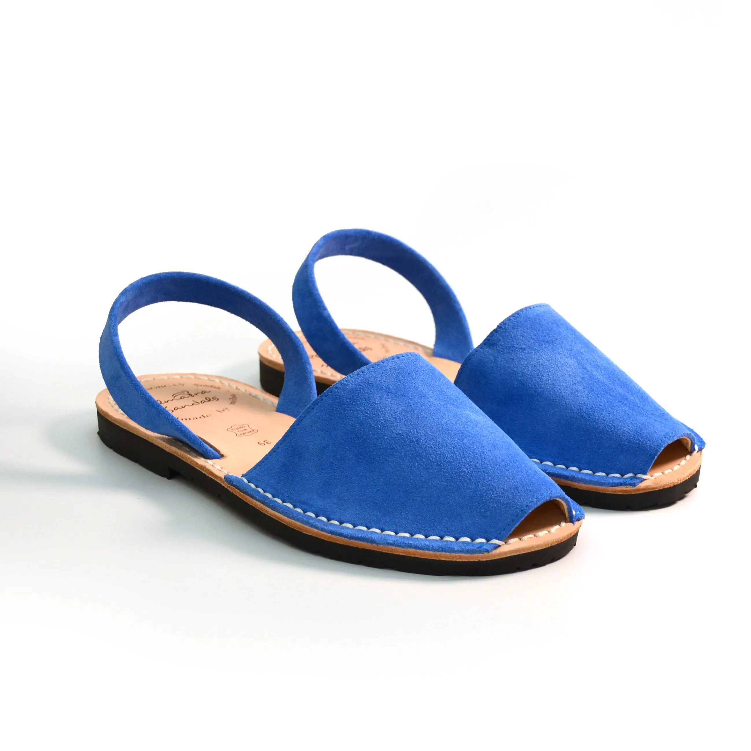 True Blue Suede Avarcas