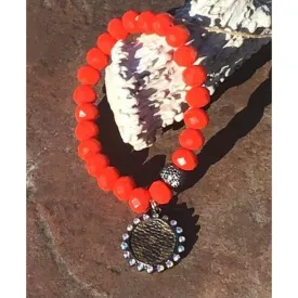 Upcycle LV by Me Bracelets! Red
