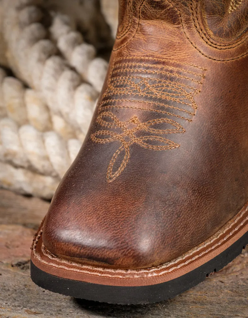Women's Anita Distressed Leather Square Toe Cowgirl Boot 5602