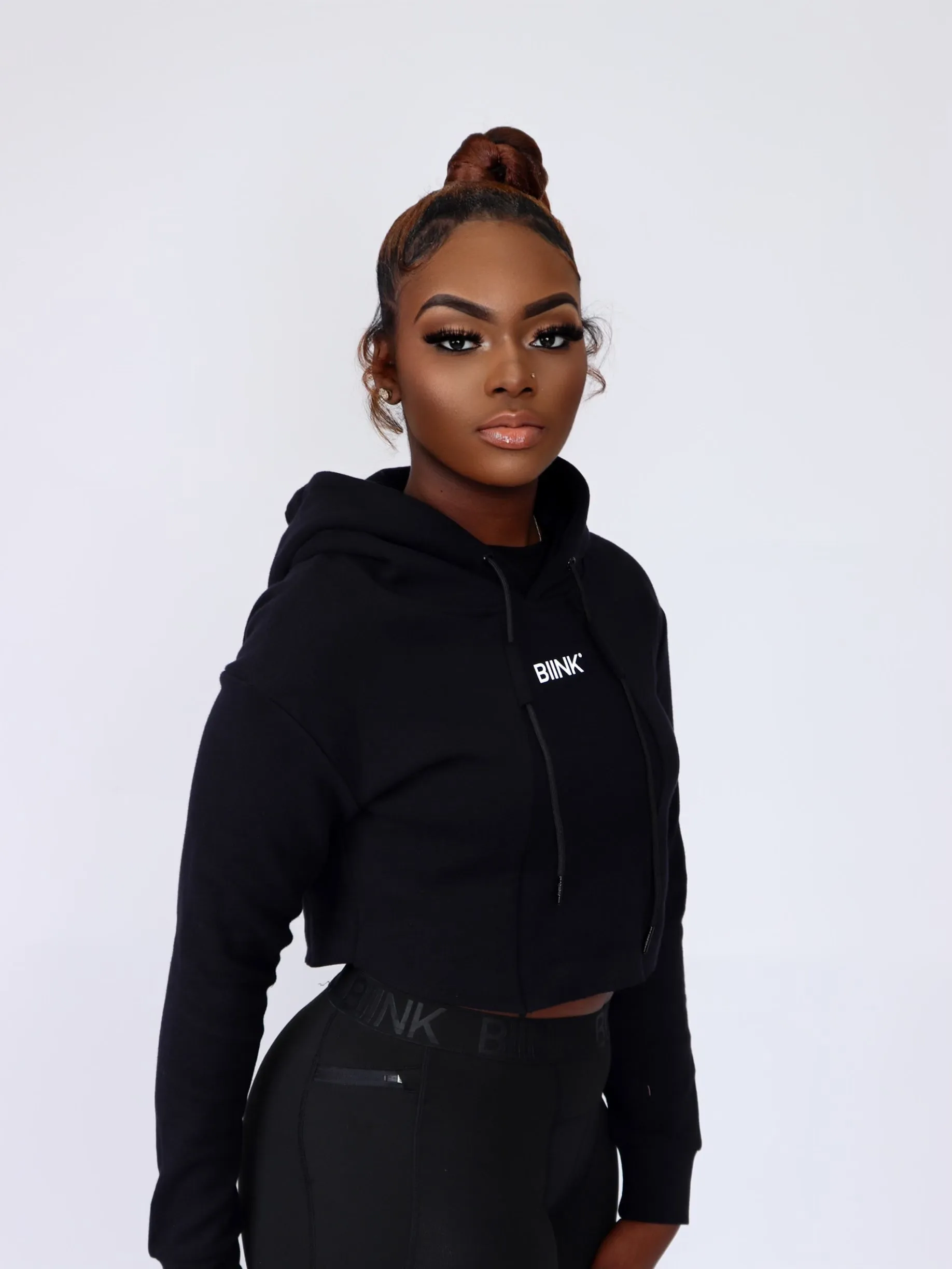 Women's MK. II LS Hoodie  - Black