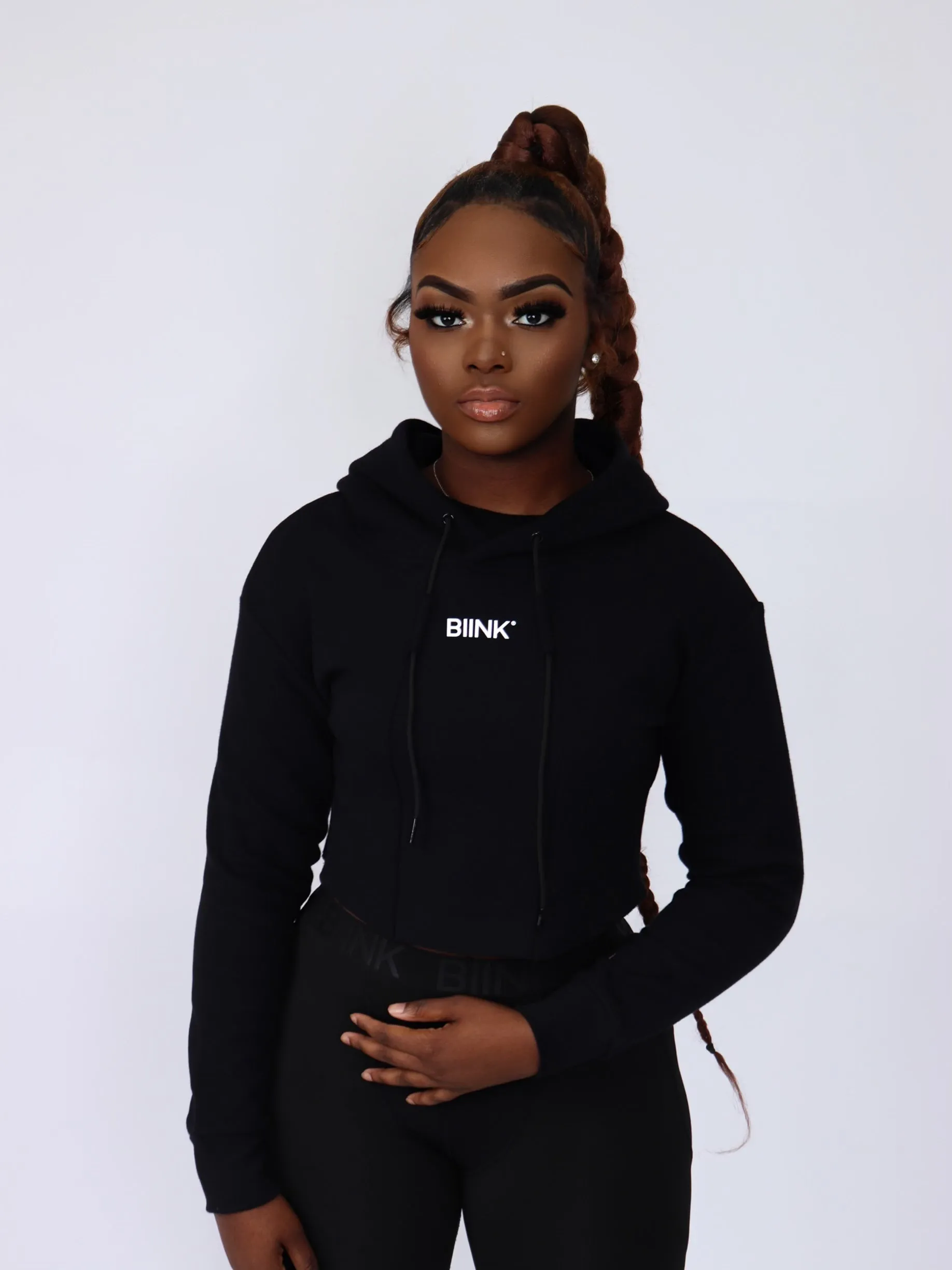 Women's MK. II LS Hoodie  - Black