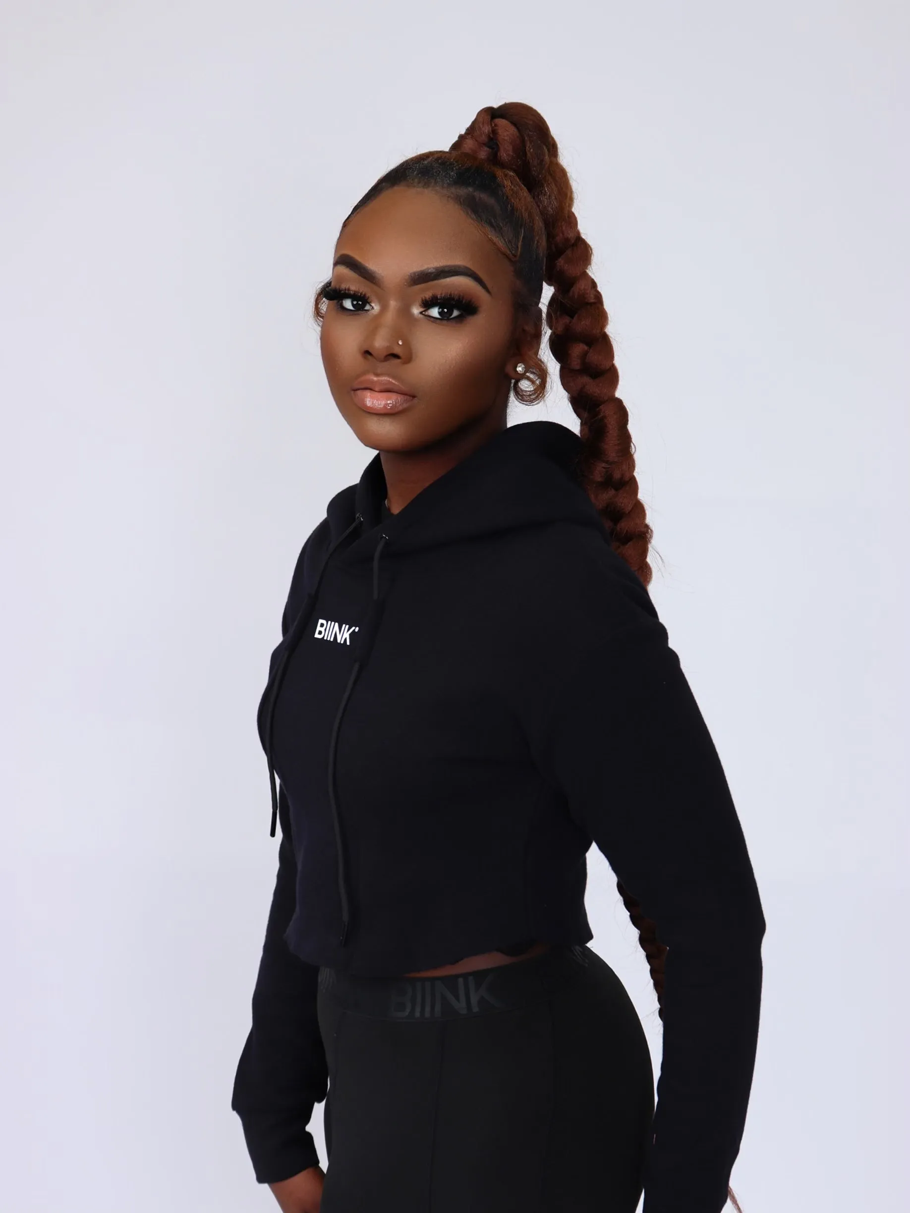 Women's MK. II LS Hoodie  - Black