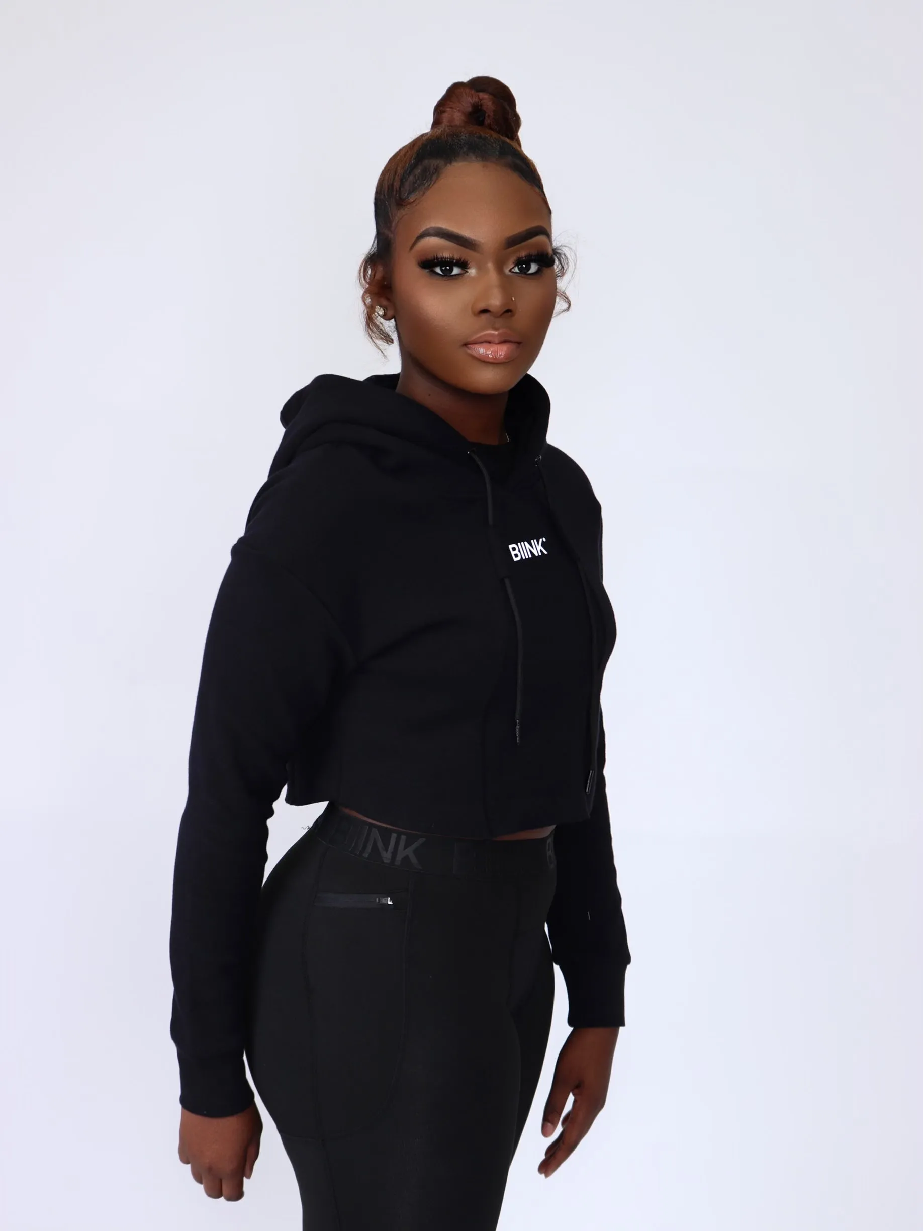 Women's MK. II LS Hoodie  - Black