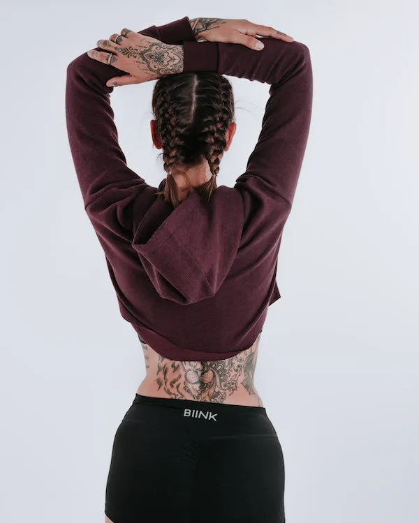 Women's MK. II LS Hoodie - Port